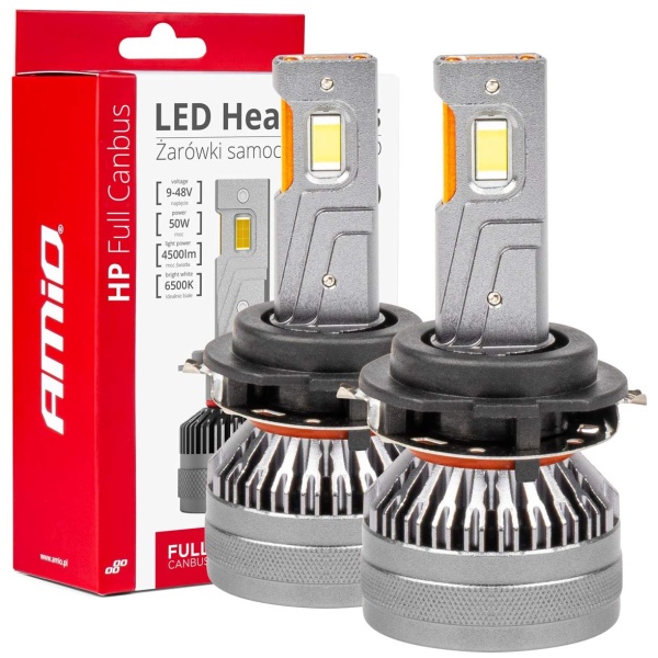 Kit Led H7 Amio HP H7-6 50W 6500K Full Canbus 03676